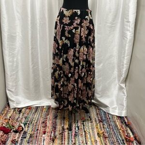 Ralph Lauren Women's Long Floral Flowy Skirt Size 6